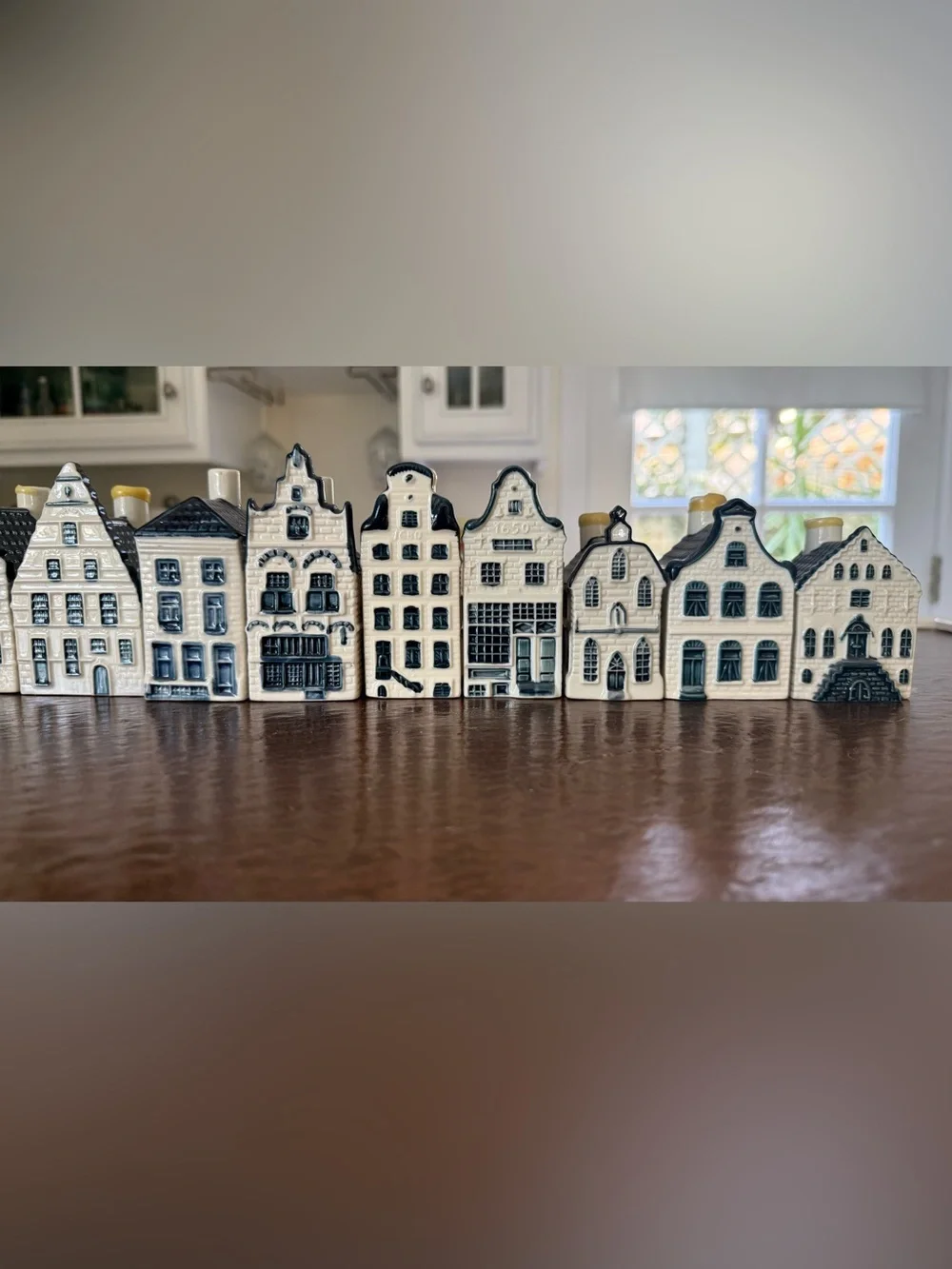 🏠🤍💙BOLS KLM delft blue canal house (set)